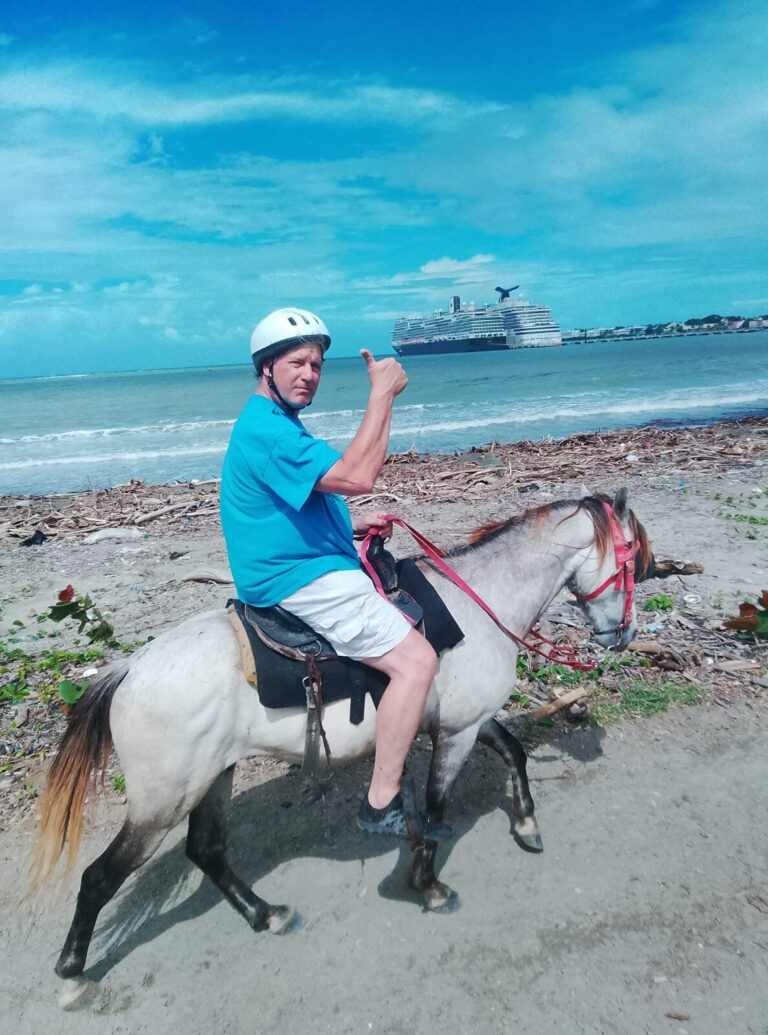 Horseback riding & monkeys